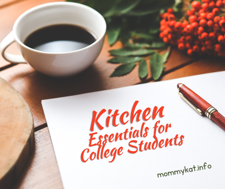 Don't go to college without these kitchen essentials!