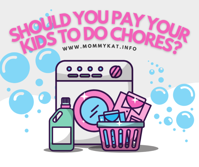 Is giving pay to your kids to do chores a good or bad idea?