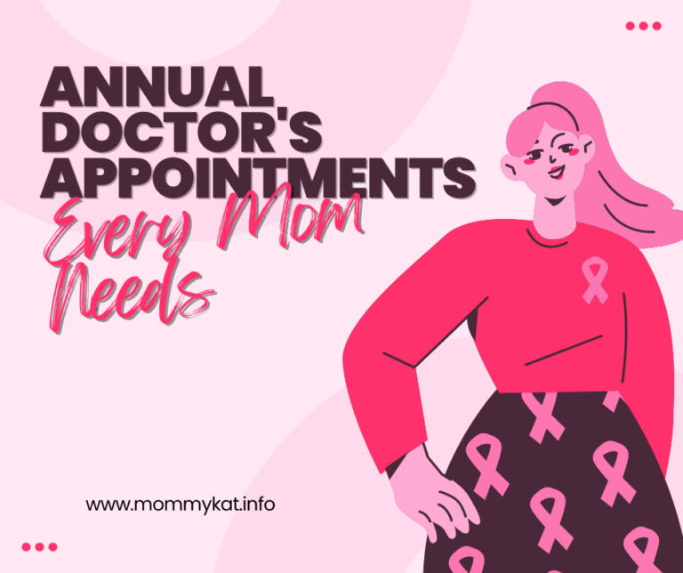 As a mom, you should always go for these yearly doctor's appointments.