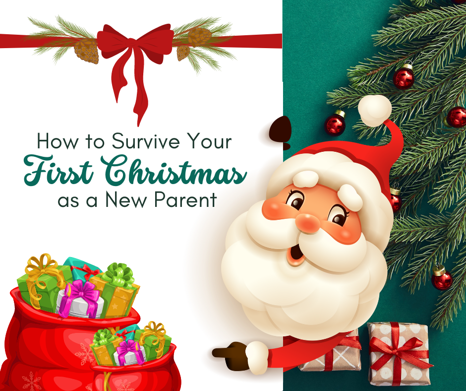 Here's how to survive your first Christmas as a new parent.