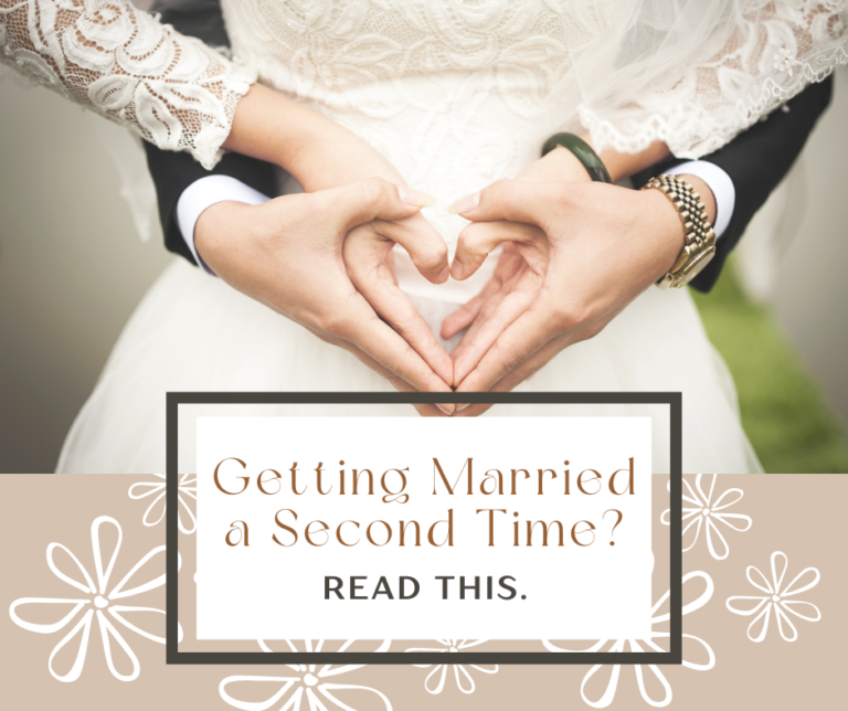 Here's what you need to remember about getting married the second time.
