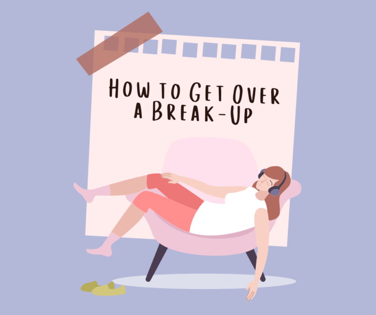 Here's how to get over a bad break-up.